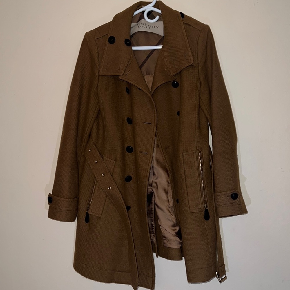 Burberry Womens pea coat